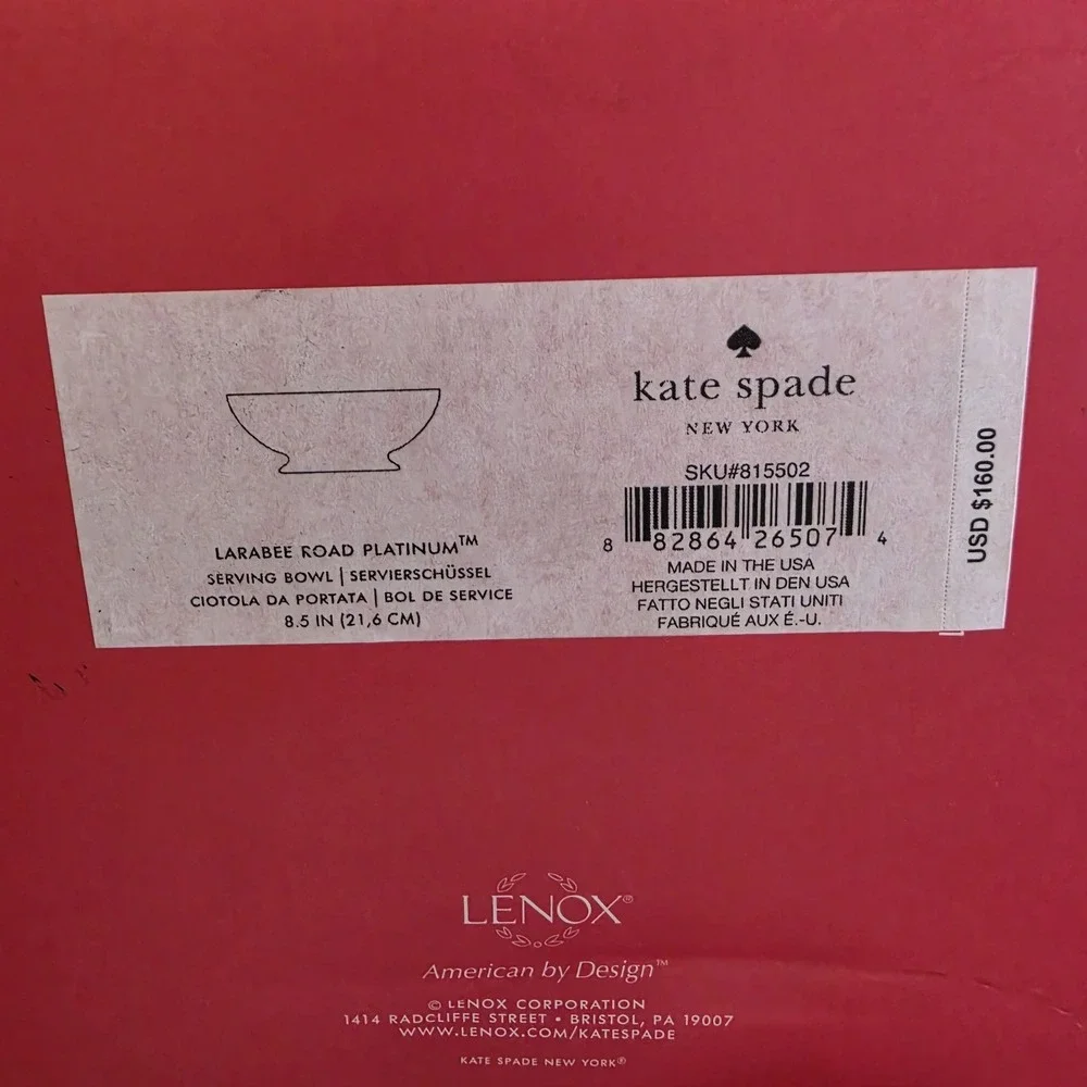 Lenox brand new